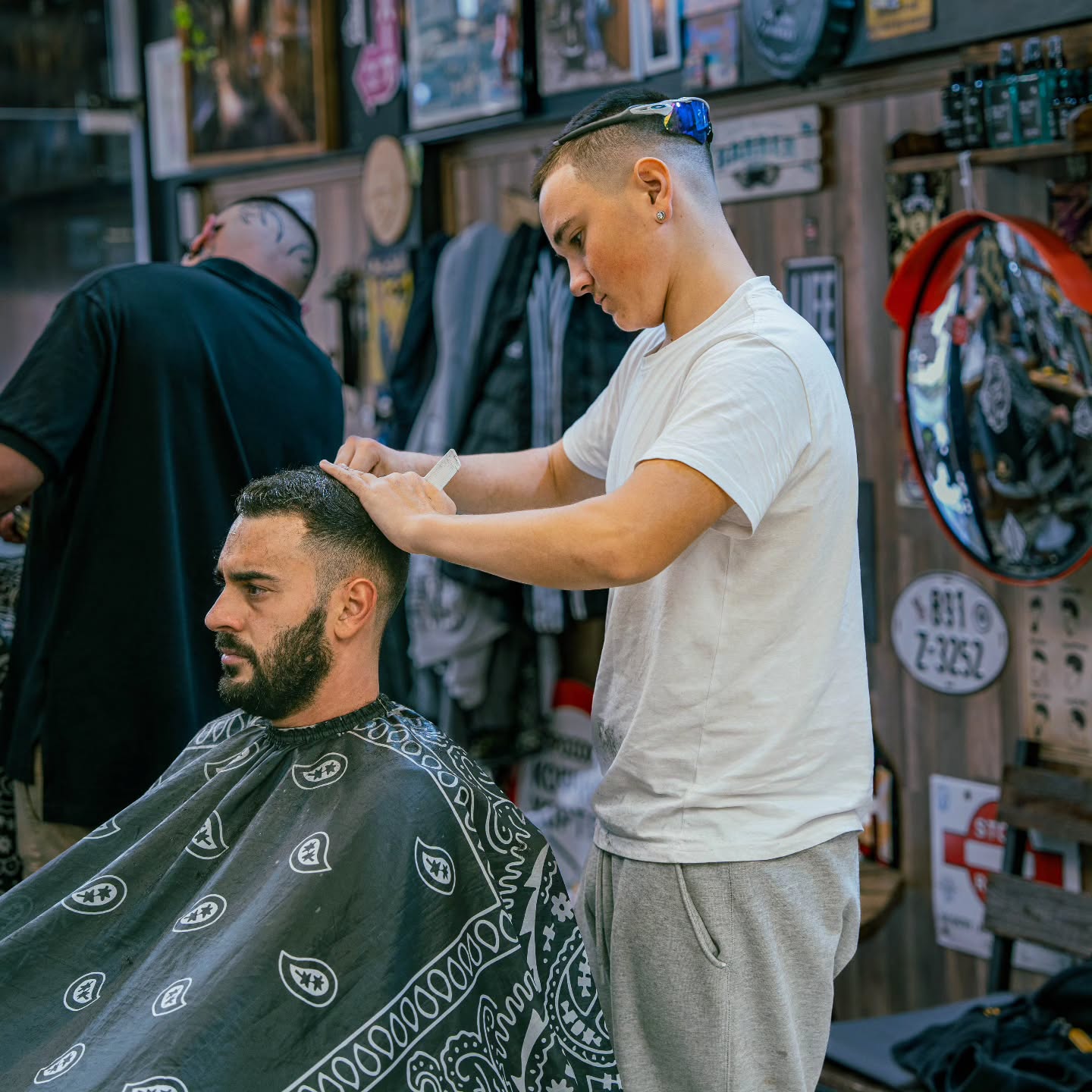 Barber 3 — Barber at Louis Barber Shop